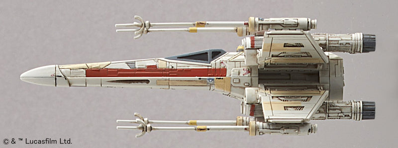 Star Wars 1 / 72 X - wing Starfighter Red Team package
