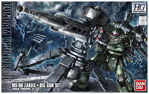 MS-06 Zaku II Zaku II + Big Gun (Thunderbolt Version)-1/144 Maßstab-HGGT, Kidou Senshi Gundam Thunderbolt-Bandai