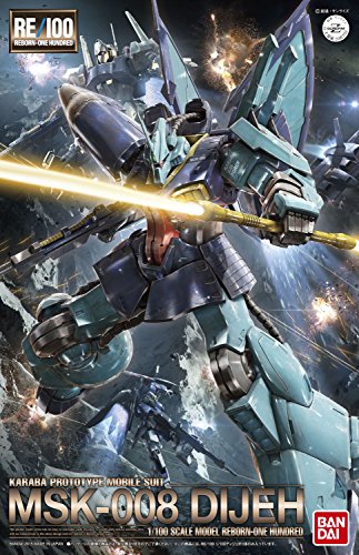 MSK-008 Dijeh - 1/100 scala - RE/100, Kidou Senshi Z Gundam - Bandai