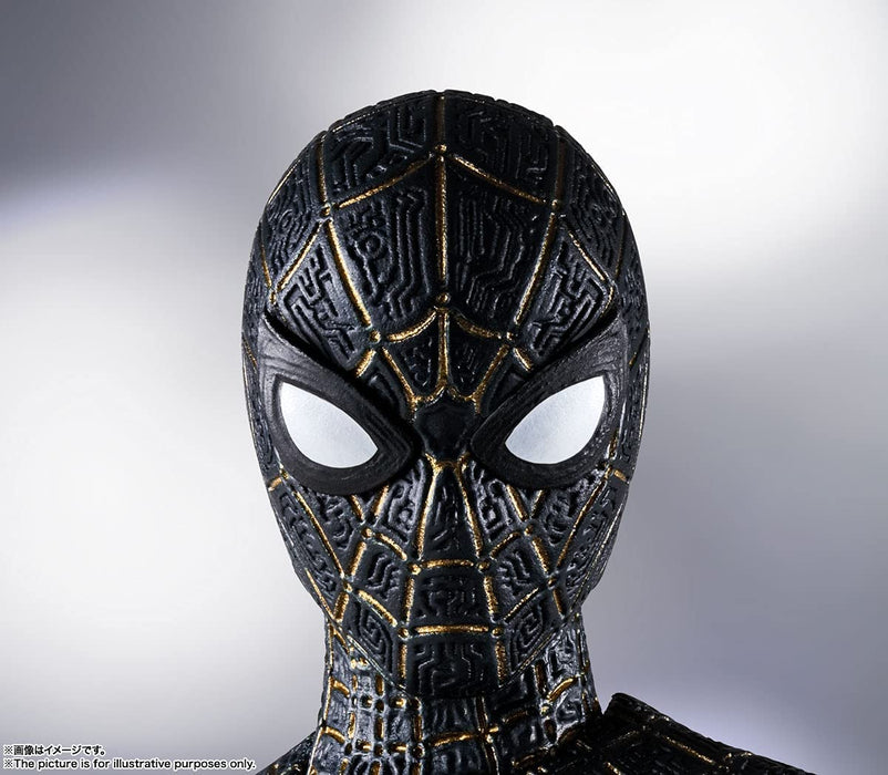 "Spider-Man: No Way Home" S.H.Figuarts Spider-Man Black & Gold Suit