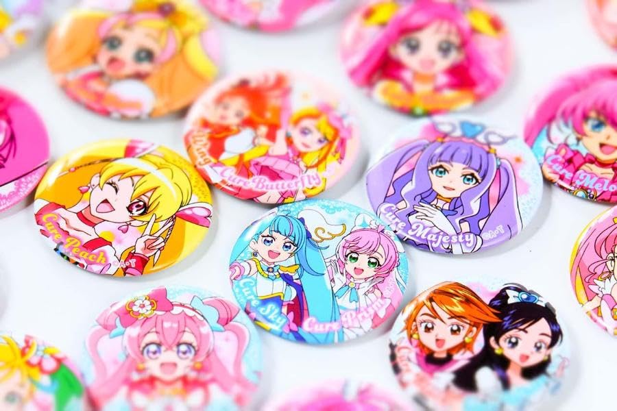 "PreCure All Stars" Can Badge Set (Book)
