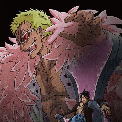 Poster Doflamingo Ichiban Kuji One Piece Colosseum Battle
