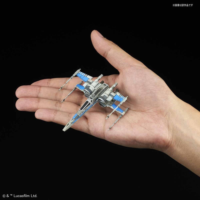Modèle de véhicule "Star Wars" 011 x - Résistance à l'escadron bleu de chasse d'aile (Dernière Jedi)