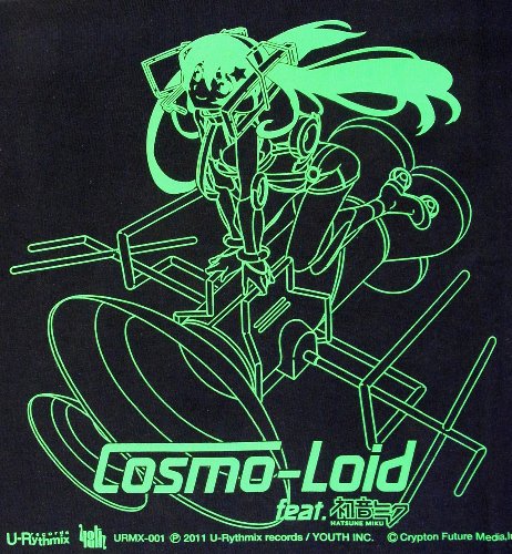 "Cosmo-Loid feat. Hatsune Miku"Hatsune Miku Cosmo-Loid T-shirt (L Size)