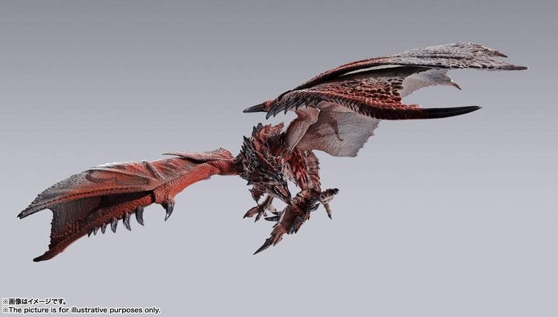 Monster Hunter World - S.H.MonsterArts Rathalos/Liolaeus (Bandai Spirits)