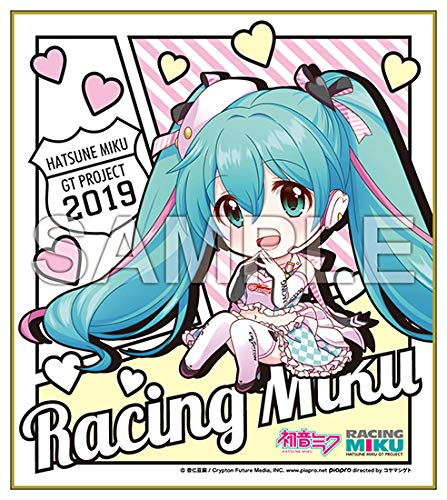 Nendoroid Plus Hatsune Miku GT Project Racing Miku 2019 Ver. Mini Shikishi 4