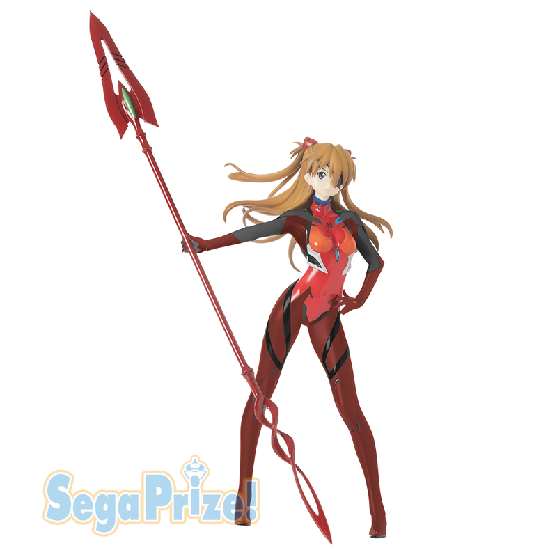 Evangelion Shin Gekijouan - LPM Figur Souryuu Asuka Langley × Spear von Cassius (Sega)