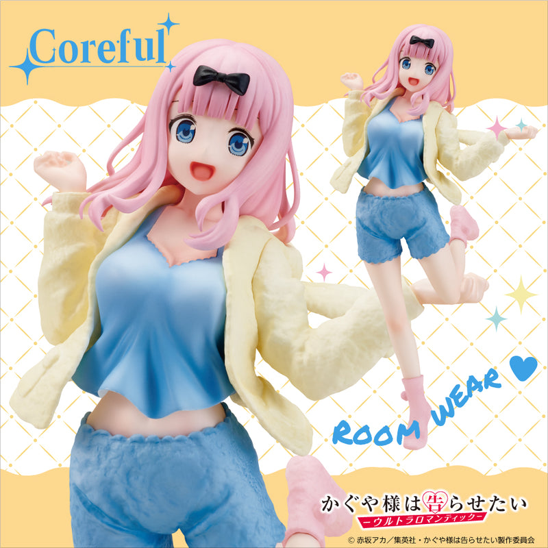 "Kaguya-sama: Ultra Romantic" Coreful Figure Fujiwara Chika Room wear Ver.
