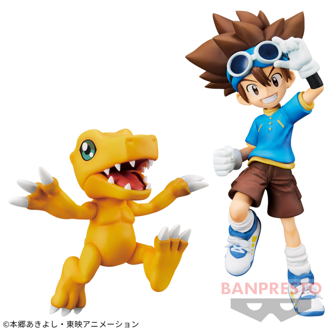 "Digimon Adventure" DXF ~ADVENTURE ARCHIVES~ Taichi & Agumon