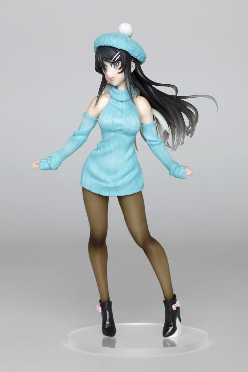 "Rascal Does Not Dream of Bunny Girl Senpai" Coreful Figure Sakurajima Mai Newly Written Knit Dress Ver.