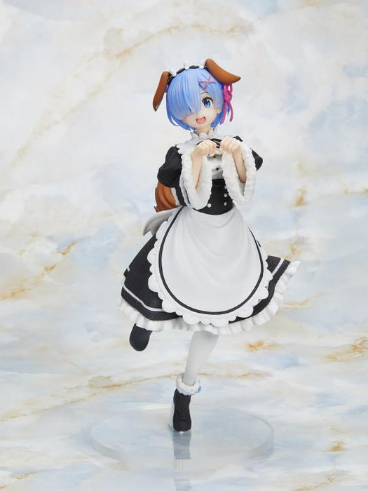 "Re:Zero Starting Life in Another World" Coreful Figure Rem Memory Snow Puppy Ver.