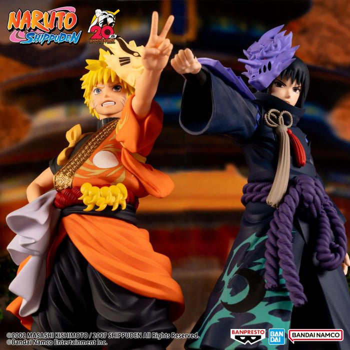 "Naruto: Shippuden" Uchiha Sasuke Figure Animation 20th Anniversary Costume