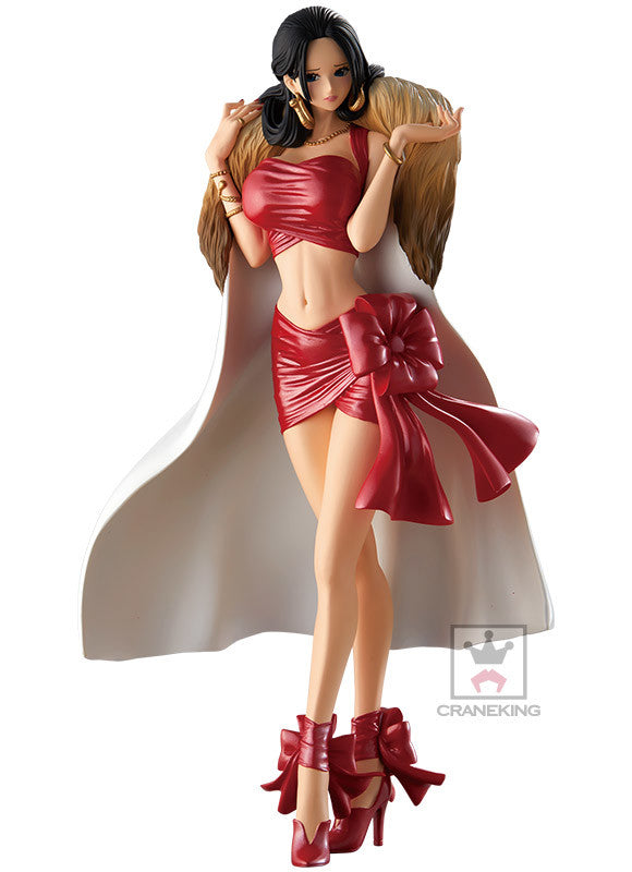 Boa Hancock - Glitter & Glamours Weihnachtsstil, Rot (Banpresto)