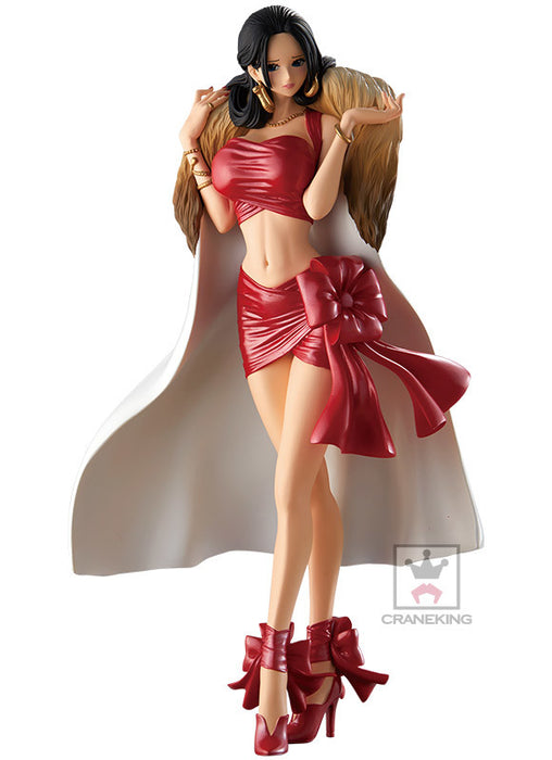 "One Piece" Glitter & Glamours Boa Hancock Christmas Style, Red