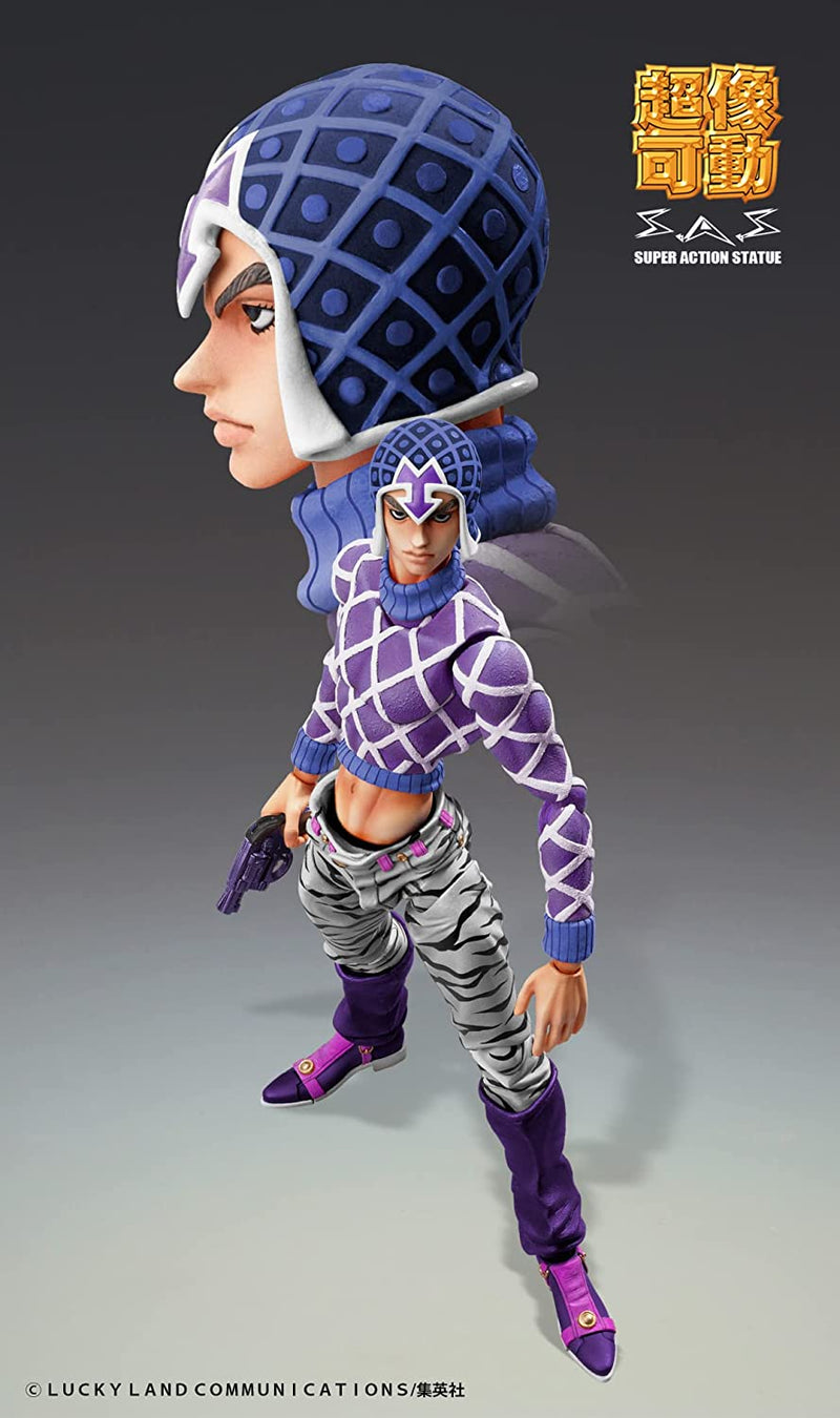 "JoJo's Bizarre Adventure -Part V-" Super Action Statue Guido Mista & Sex Pistols, Third