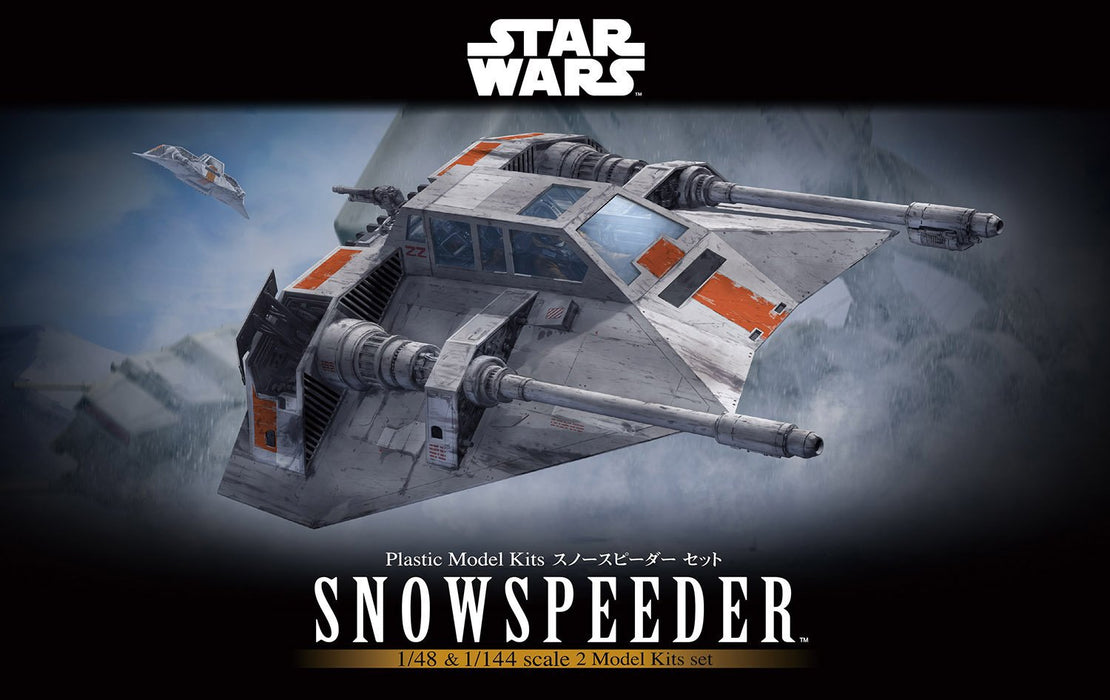 "Star Wars" 1/48 y 1/144 Snow Speeder Set