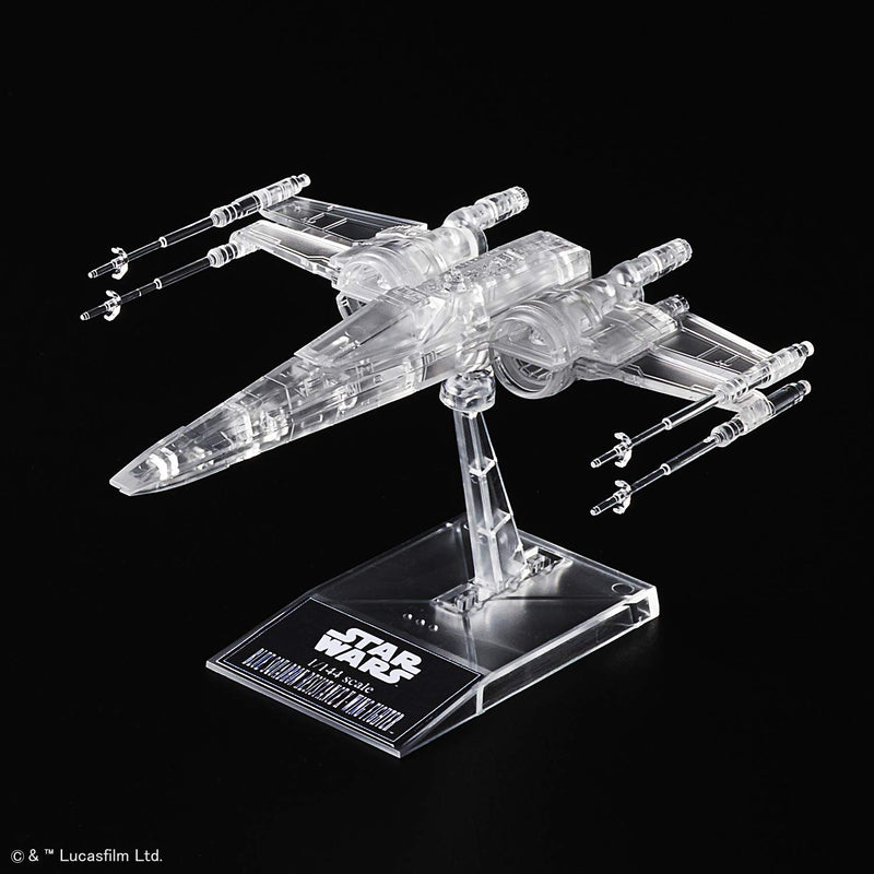 Star Wars 1 / 144, 1 / 350 et 1 / 540 transparent Vehicle package (Last Jedi)