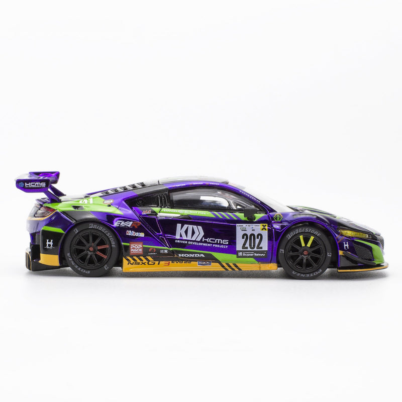 "Evangelion" 1/64 EVA RT TEST TYPE-01 NSX GT3