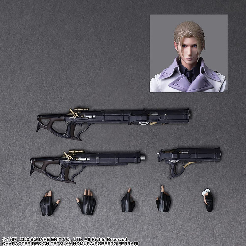 "Final Fantasy VII Remake" Play Arts Kai Rufus Shinra