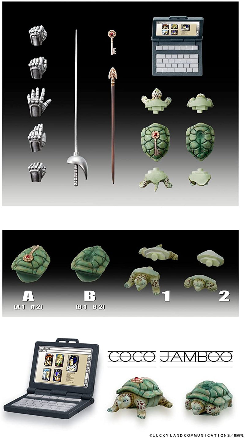 [Reissue]"JoJo's Bizarre Adventure -Part V-"  Super Action Statue#42 Silver Chariot