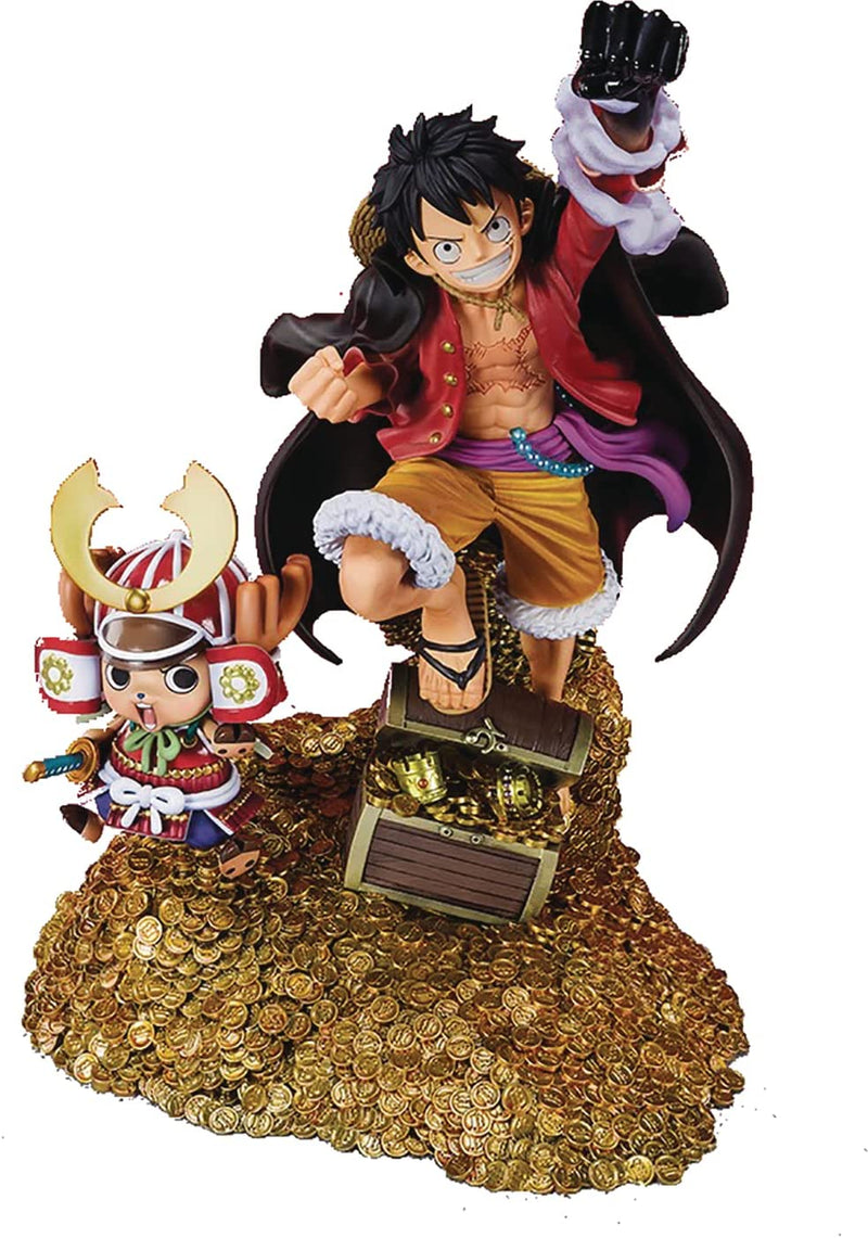 "One Piece" Figuarts Zero Monkey D. Luffy -WT100 Anniversary Eichiro Oda Original Illustration 100 Views of Pirates-