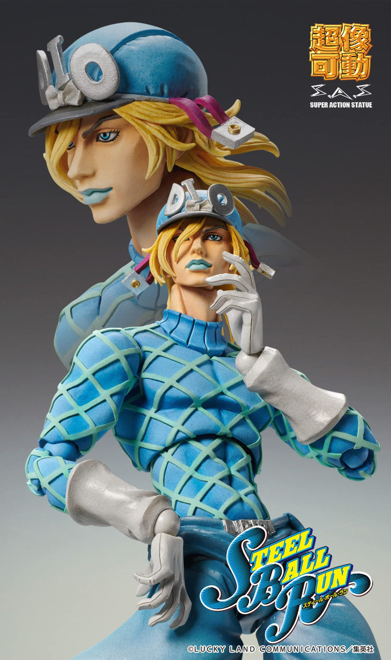 "JoJo's Bizarre Adventure -Part VII- Steel Ball Run" Super Action Statue Diego Brando Second