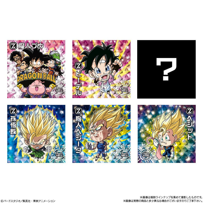 "Dragon Ball" Chosenshi Sticker Wafer Card Super Tenkamuteki no Kyoutou