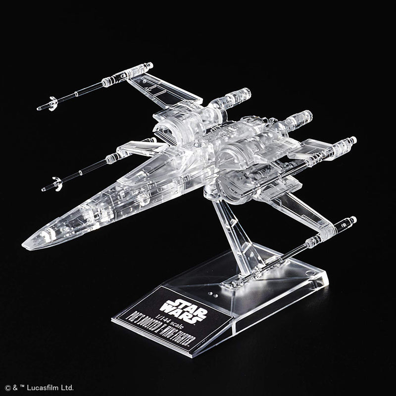 Star Wars 1 / 144, 1 / 350 et 1 / 540 transparent Vehicle package (Last Jedi)