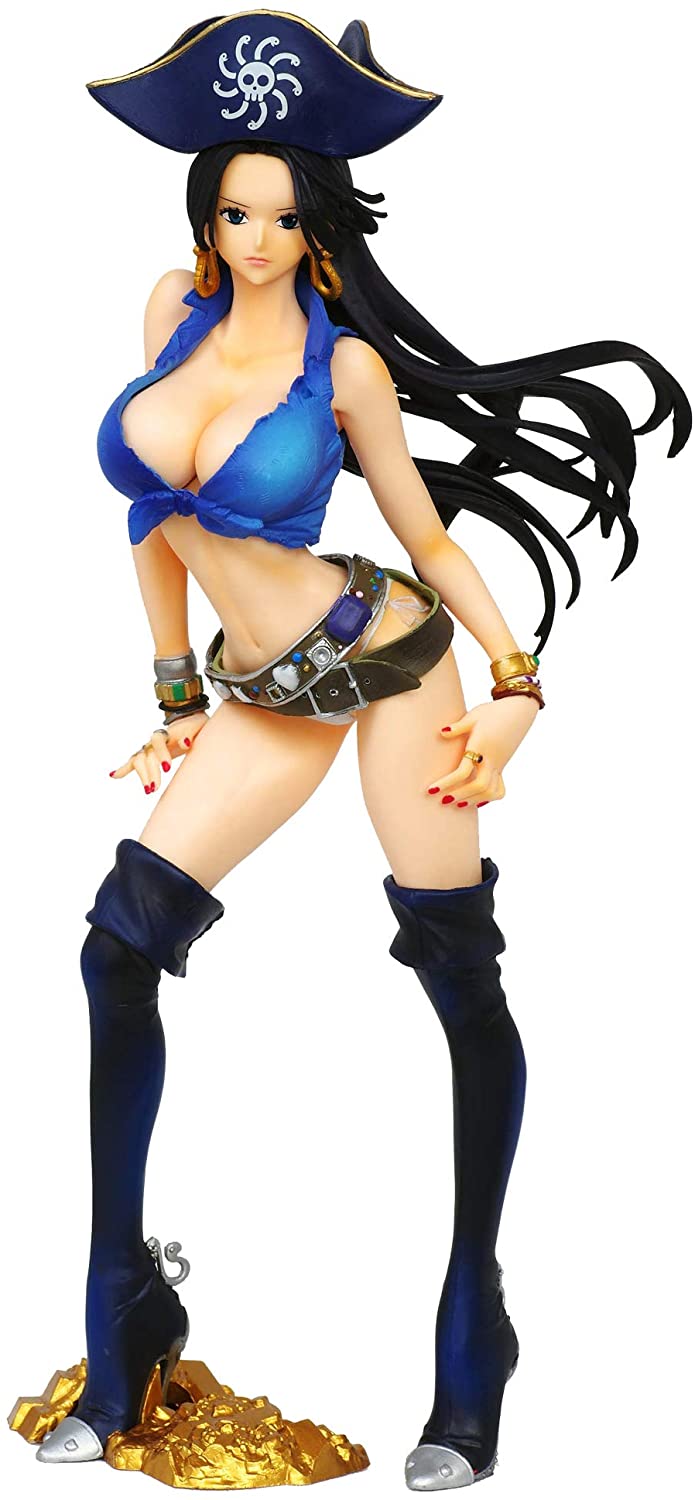 One Piece FLAG Diamond Ship BOA. HANCOCK Special Color Blue