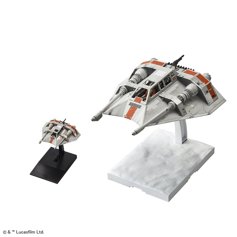 "Star Wars" 1/48 & 1/144 Snow Speeder Set