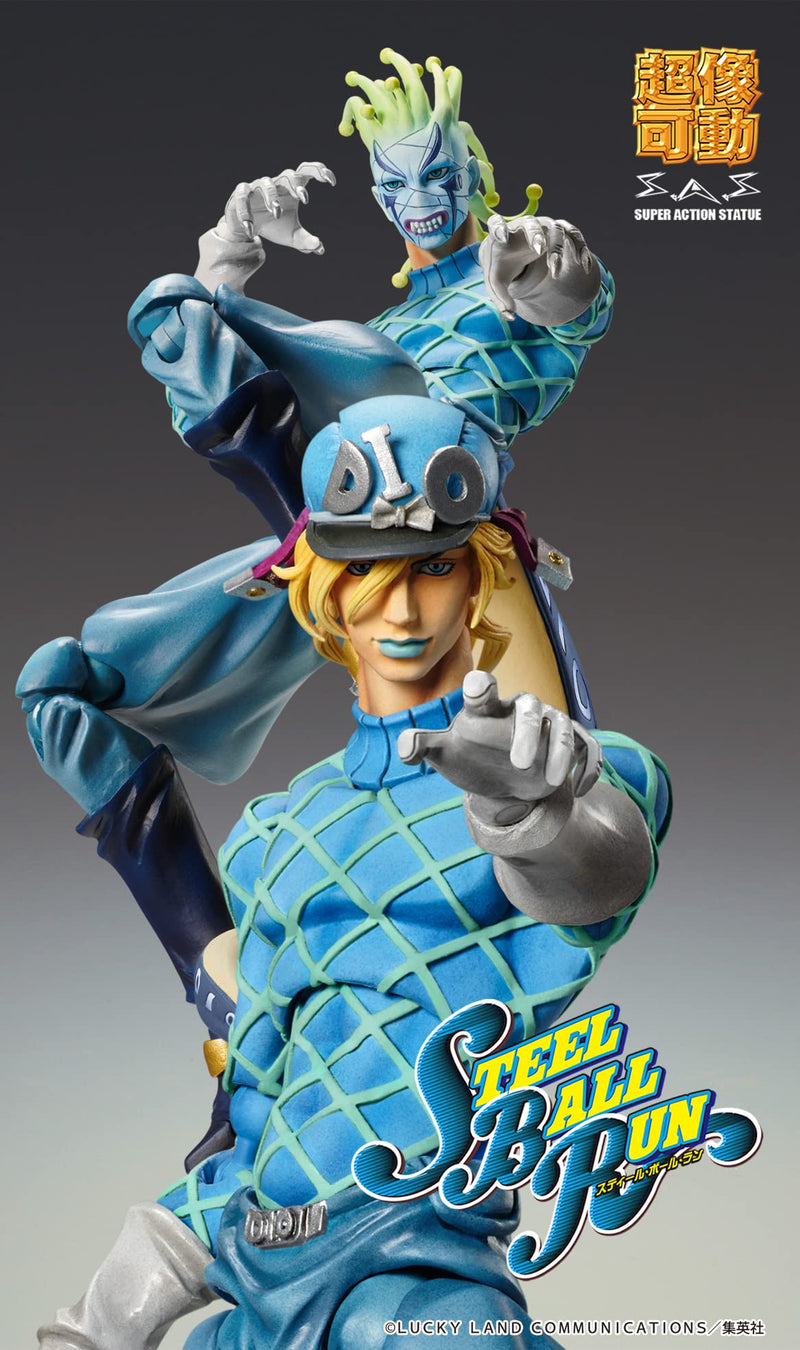 "JoJo's Bizarre Adventure -Part VII- Steel Ball Run" Super Action Statue Diego Brando Second
