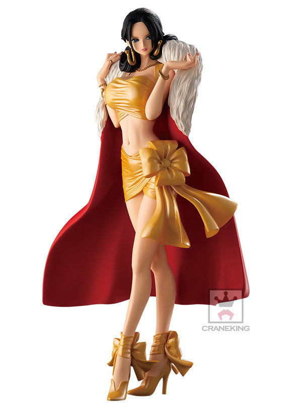 Boa Hancock - Glitter & Glamours Weihnachtsstil, Gelb (Banpresto)
