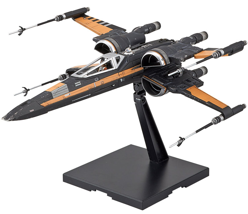 "Star Wars" 1/72 Boosted X Aeil Fighter Poe Plane (le dernier Jedi)