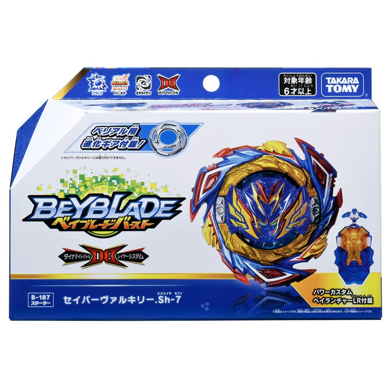 Beyblade Burst B-187 Starter Saber Valkyrie .Sh-7