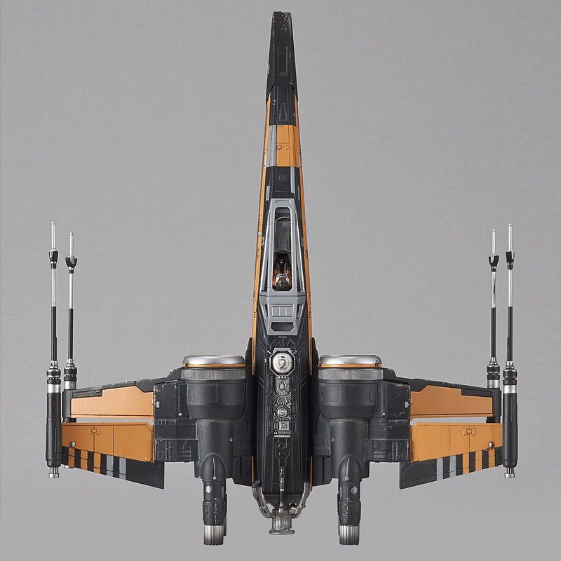 "Star Wars" 1/72 Boosted X Aeil Fighter Poe Plane (le dernier Jedi)