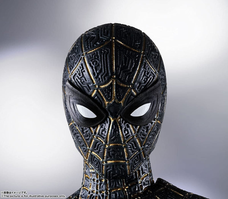 "Spider-Man: No Way Home" S.H.Figuarts Spider-Man Black & Gold Suit