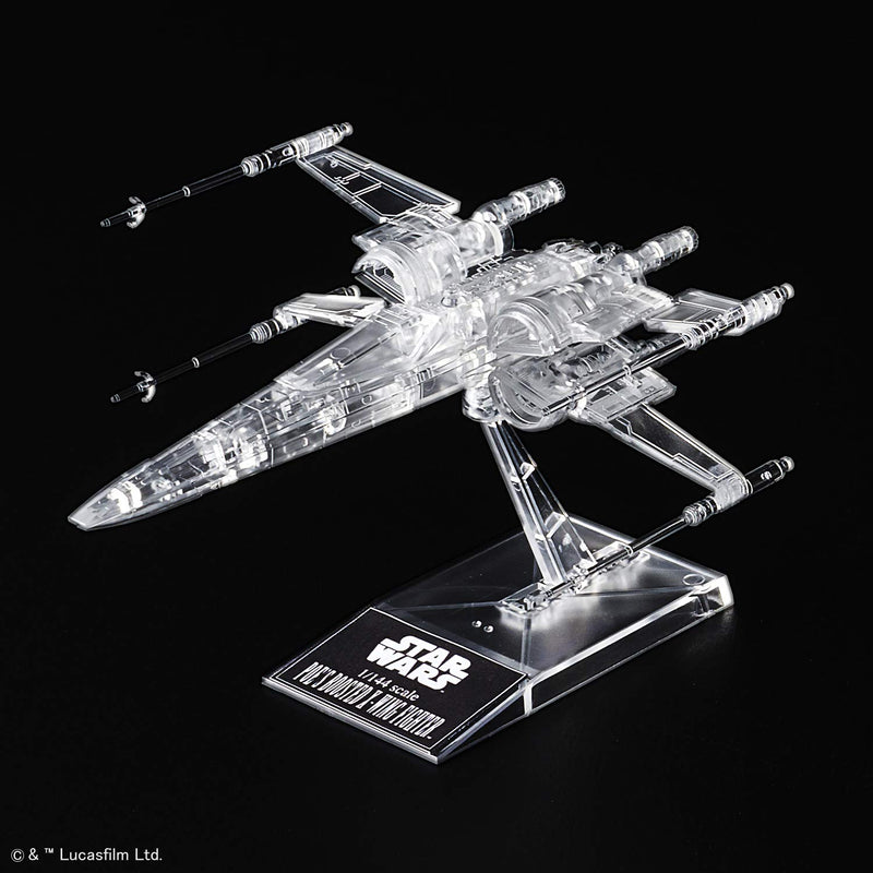 Star Wars 1 / 144, 1 / 350 et 1 / 540 transparent Vehicle package (Last Jedi)
