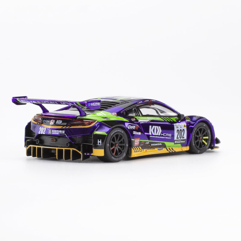 "Evangelion" 1/64 EVA RT TEST TYPE-01 NSX GT3