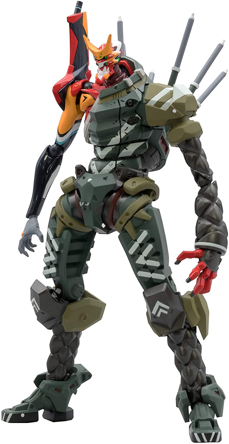 Reconstrucción de Evangelion - Revoltech Evangelion Evolution EV-021 New EVA-02 Alpha (Kaiyodo)