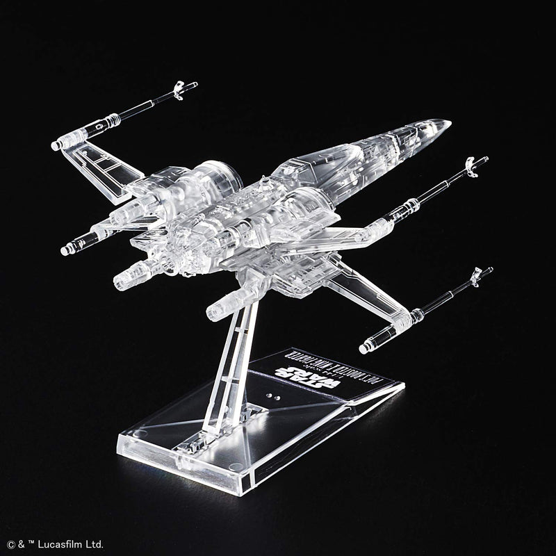 Star Wars 1 / 144, 1 / 350 et 1 / 540 transparent Vehicle package (Last Jedi)