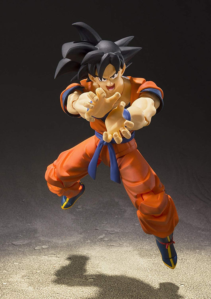 Dragon Ball Z - S.H.Figuarts Son Goku -a Saiyan alzato sulla Terra- (Spiriti Bandai)