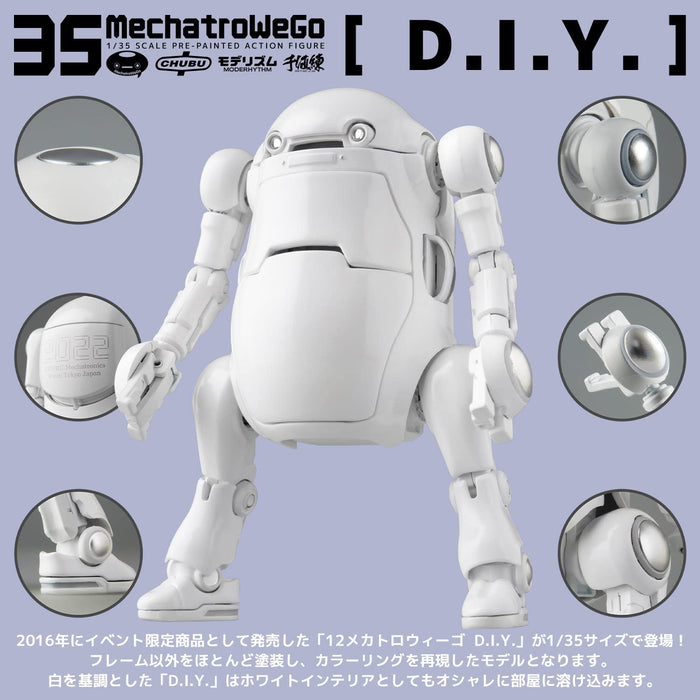 "35 Mechatro WeGo" 1/35 Scale Figure D.I.Y.