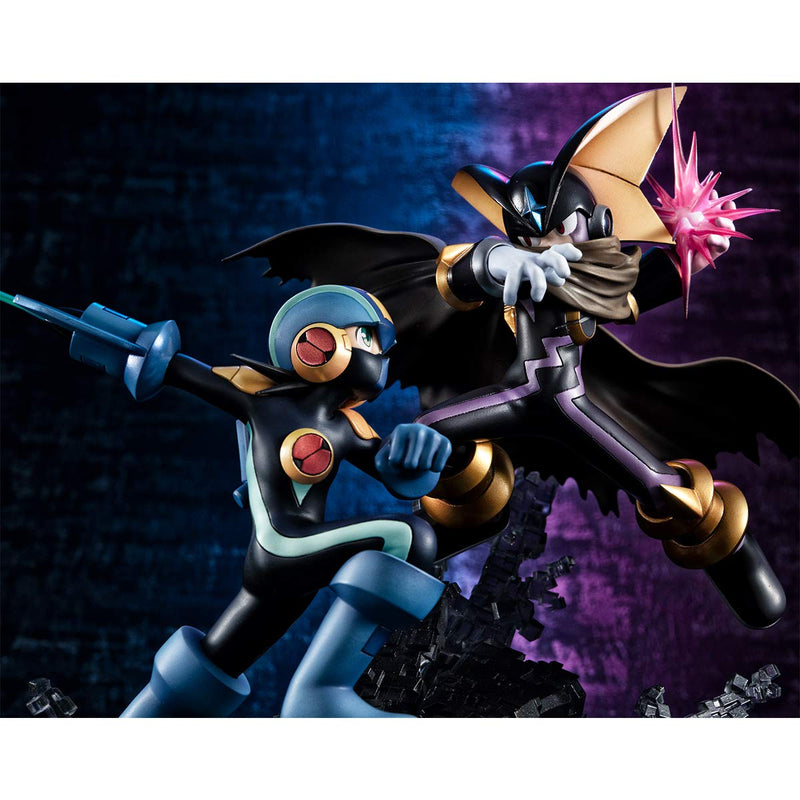 "Mega Man" Game Characters Collection DX XZ Mega Man vs Bass Complete Figure