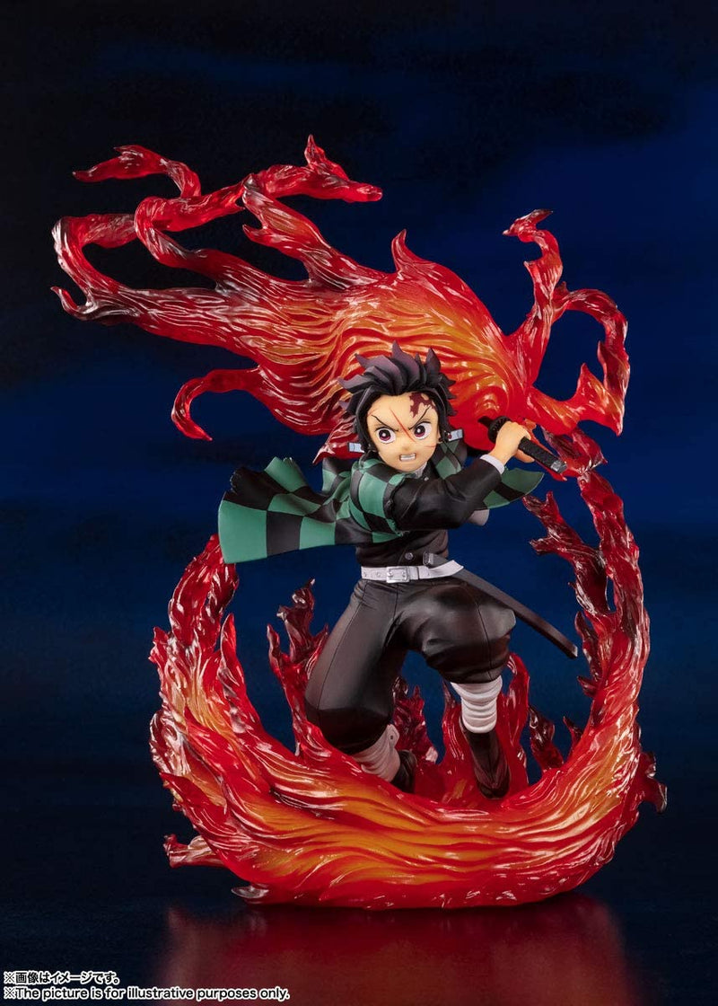 "Demon Slayer: KiMetsu no Yaiba" Figuarts zéro Kamado Tanjiro Hinokami Kagura (Spiritueux Bandai)