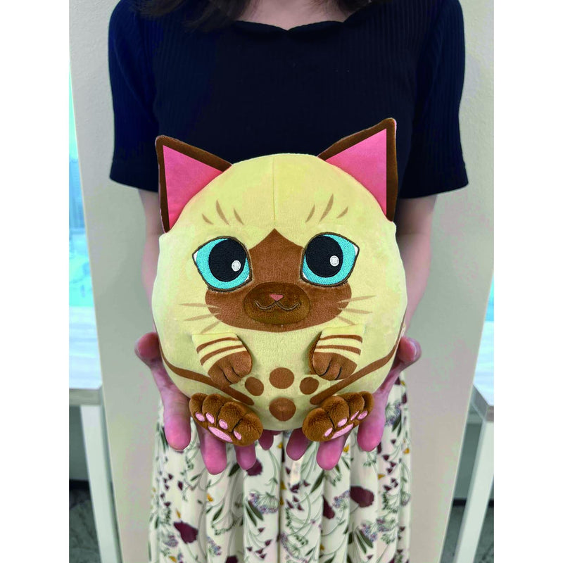"Monster Hunter" Fuwa Tama Plush Felyne