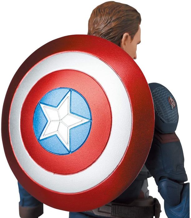 Avengers: EndGame - MAFEX (No.130) Captain America EndGame Ver. (Juguete de Medicom)