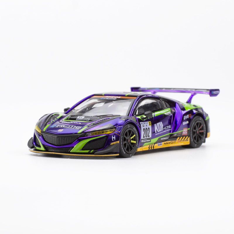 "Evangelion" 1/64 EVA RT TEST TYPE-01 NSX GT3