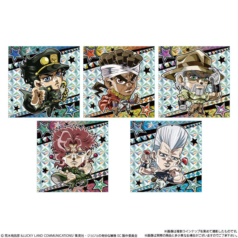 Nyaformation "JoJo's Bizarre Adventure Stardust Crusaders" Sticker Wafer Card -Stardust Crusaders Part 1-