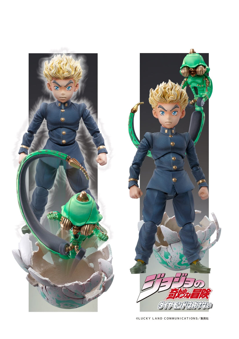 Super Action Statue "JoJo's Bizarre Adventure -Part IV-" Hirose Koichi & Echos Act 1
