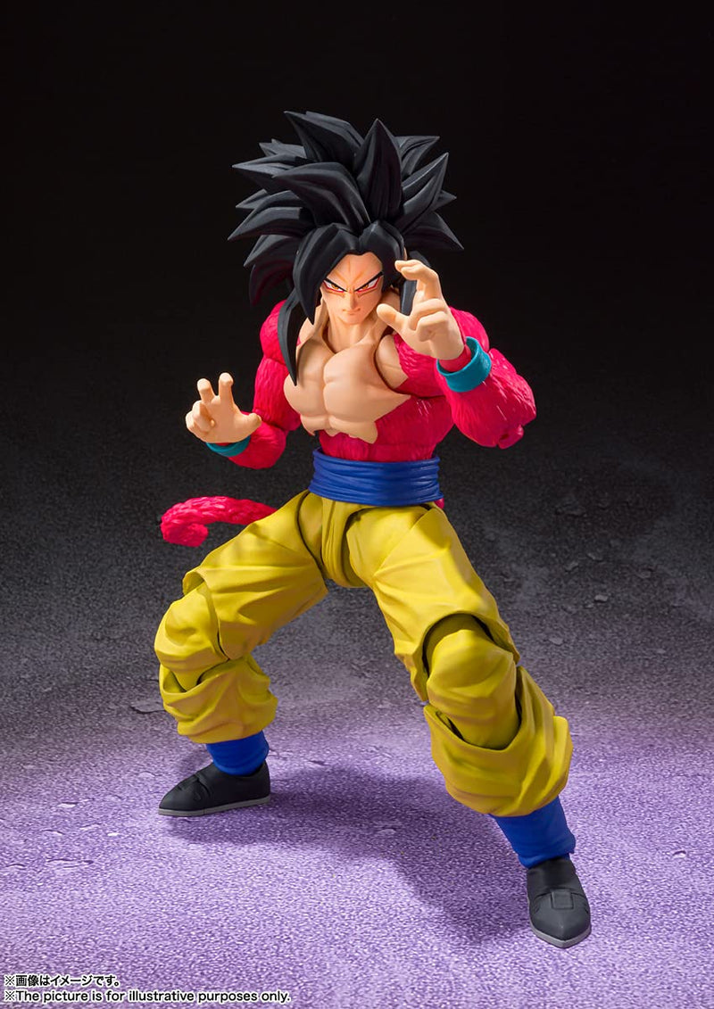 S.h.figuart "dragon ball gt" super Saiyajin 4 fils gokou